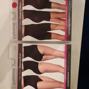 Yummie Inshapes brief and shaping shorts